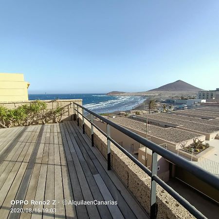 Alquilaencanarias El Medano Spectacular Terrace And Sea Views A Εξωτερικό φωτογραφία